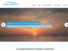 Tablet Screenshot of escrow.net
